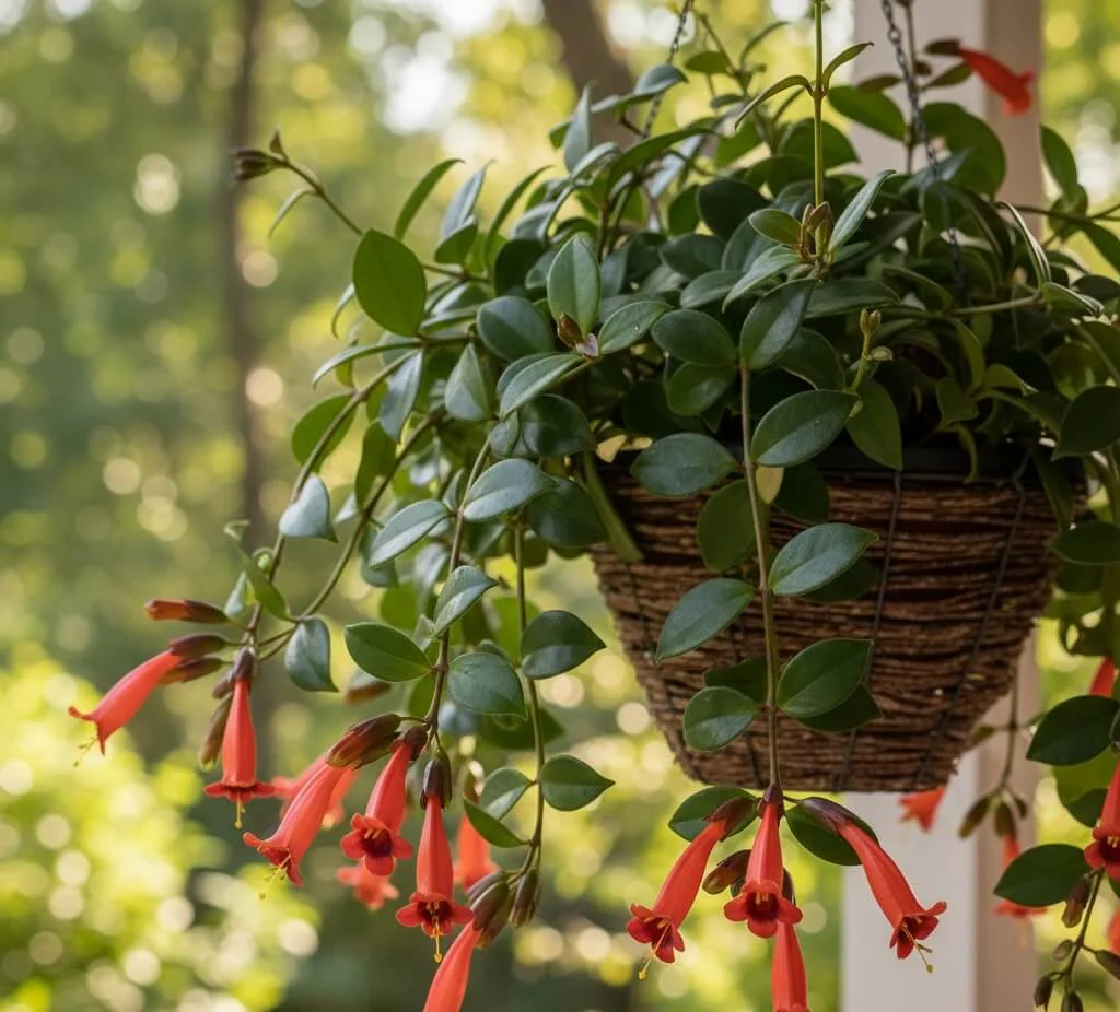 Ešinants ‘Mona Lisa’ (Aeschynanthus ‘Fleurly Mona Lisa’)