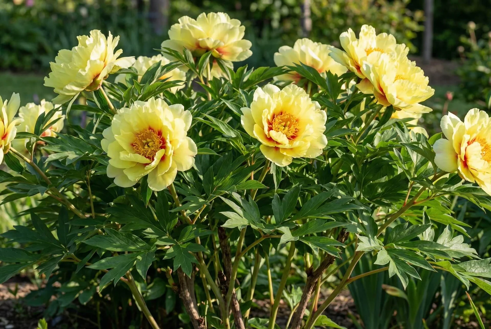 Itoh peonija ‘Bartzella’ (Paeonia ‘Bartzella’)