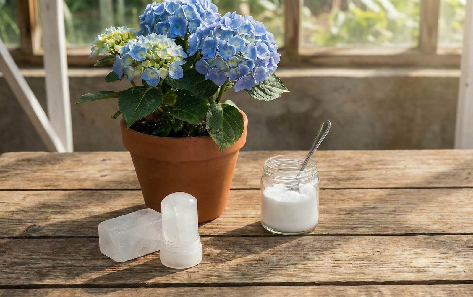 Sērskābes dubultsāļi (Alums), no hortenzijām līdz dezodorantam – kā tos lietot?