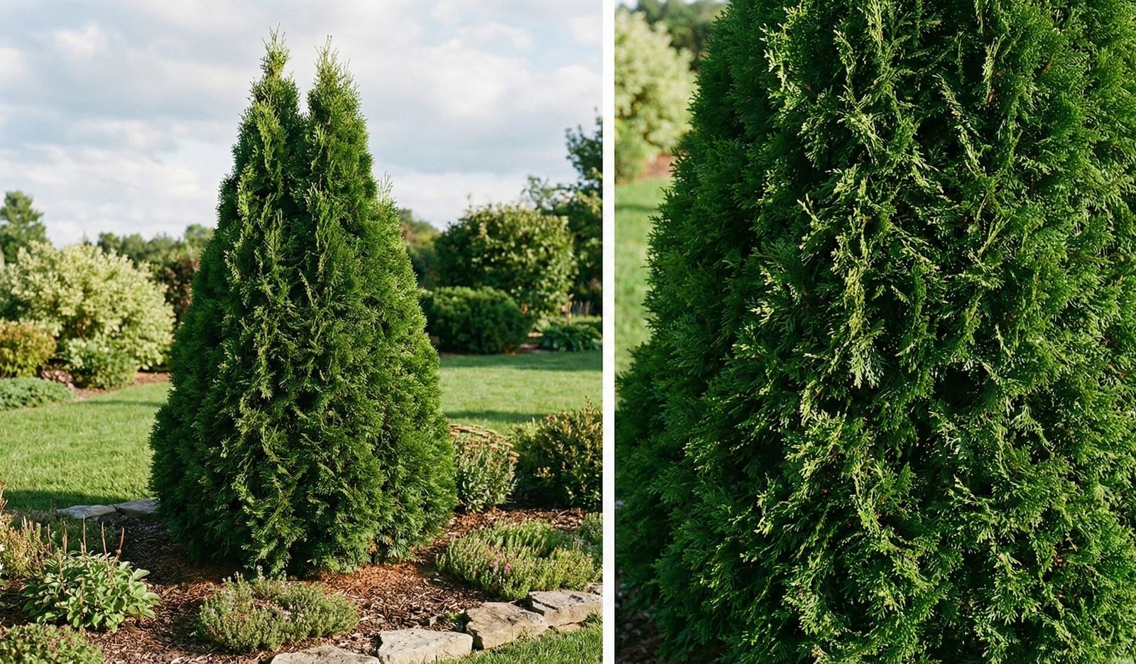 Rietumu tūja ‘Smaragd’ (Thuja occidentalis ‘Smaragd’)
