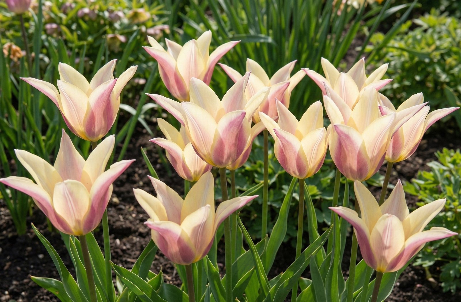 Tulpe ‘Elegant Lady’ (Tulipa ‘Elegant Lady’)
