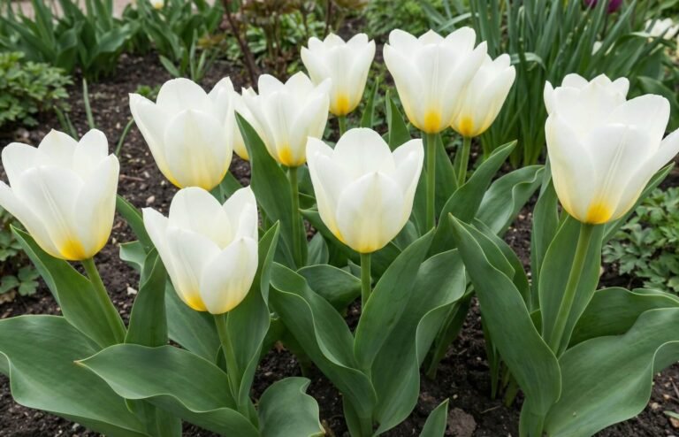Tulpe ‘Purissima’ (Tulipa fosteriana ‘Purissima’)