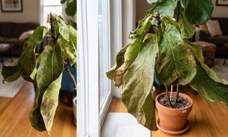 Fikusa lapu rullēšanās, kāpēc tā notiek un ko darīt?